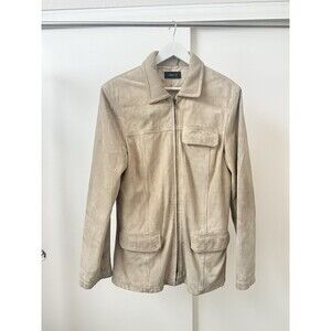 Filippa K Man - Suede Utility Jacket – Light Tan/Beige